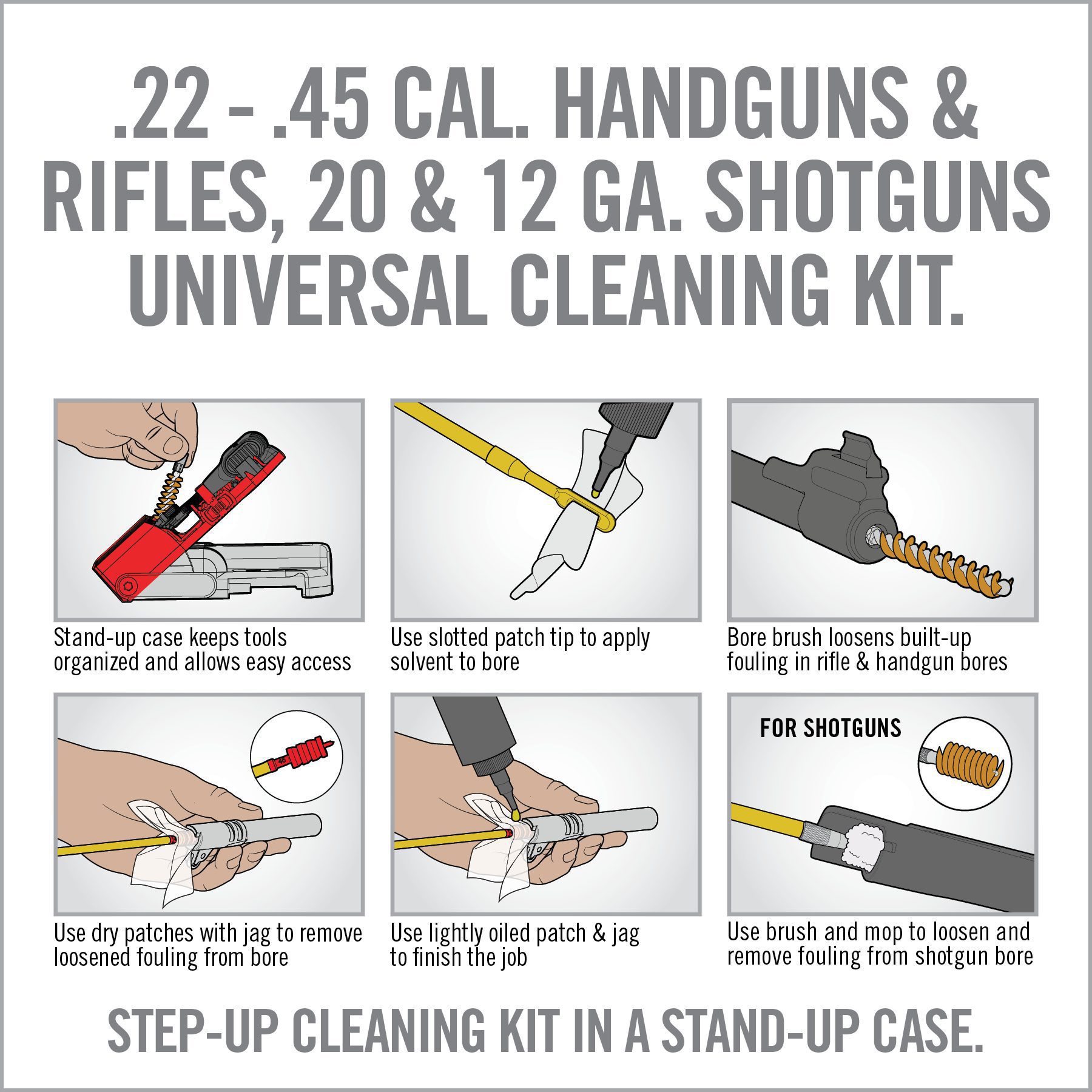 Gun Boss® – AR15 Cleaning Kit – REAL AVID®