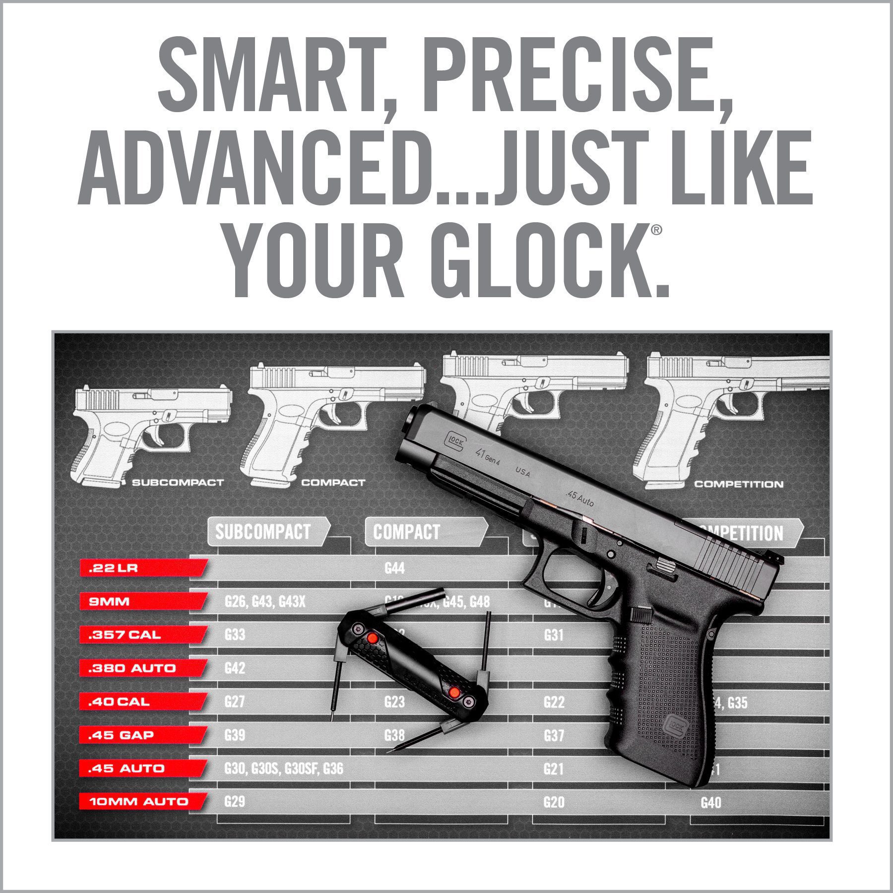 4-In-1 Tool™ For Glock* – REAL AVID®