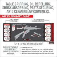 the ar - 15 smart mat with parts and instructions