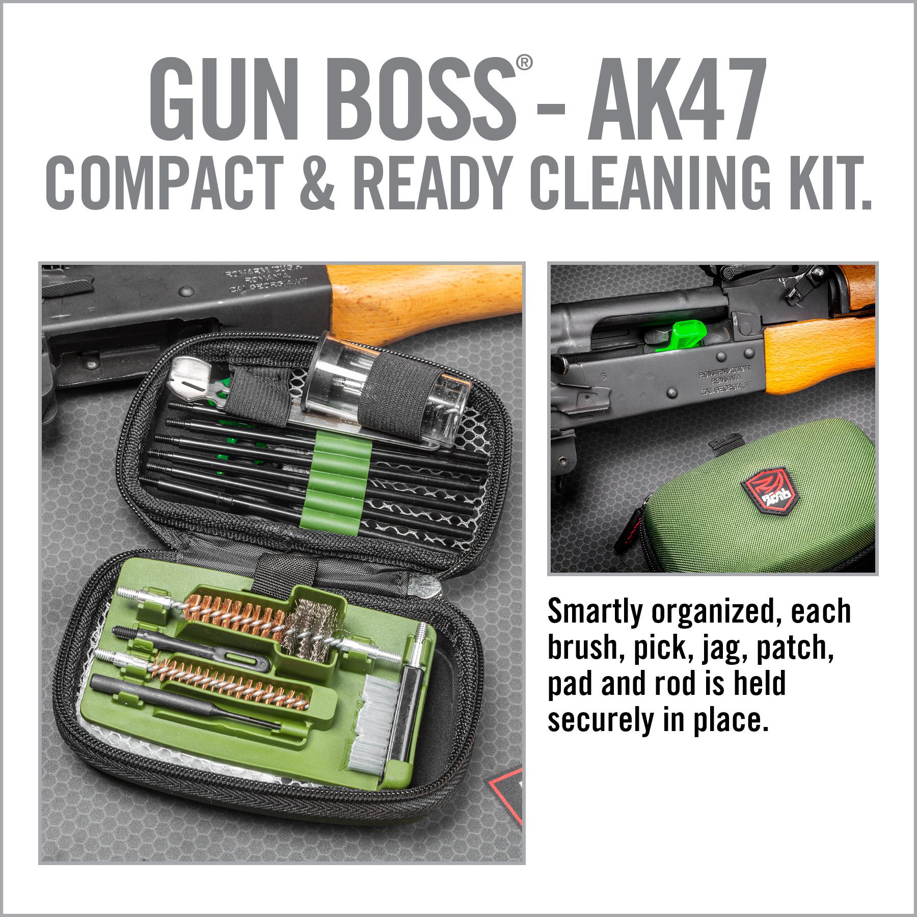 Gun Boss® – AK47 Cleaning Kit – REAL AVID®